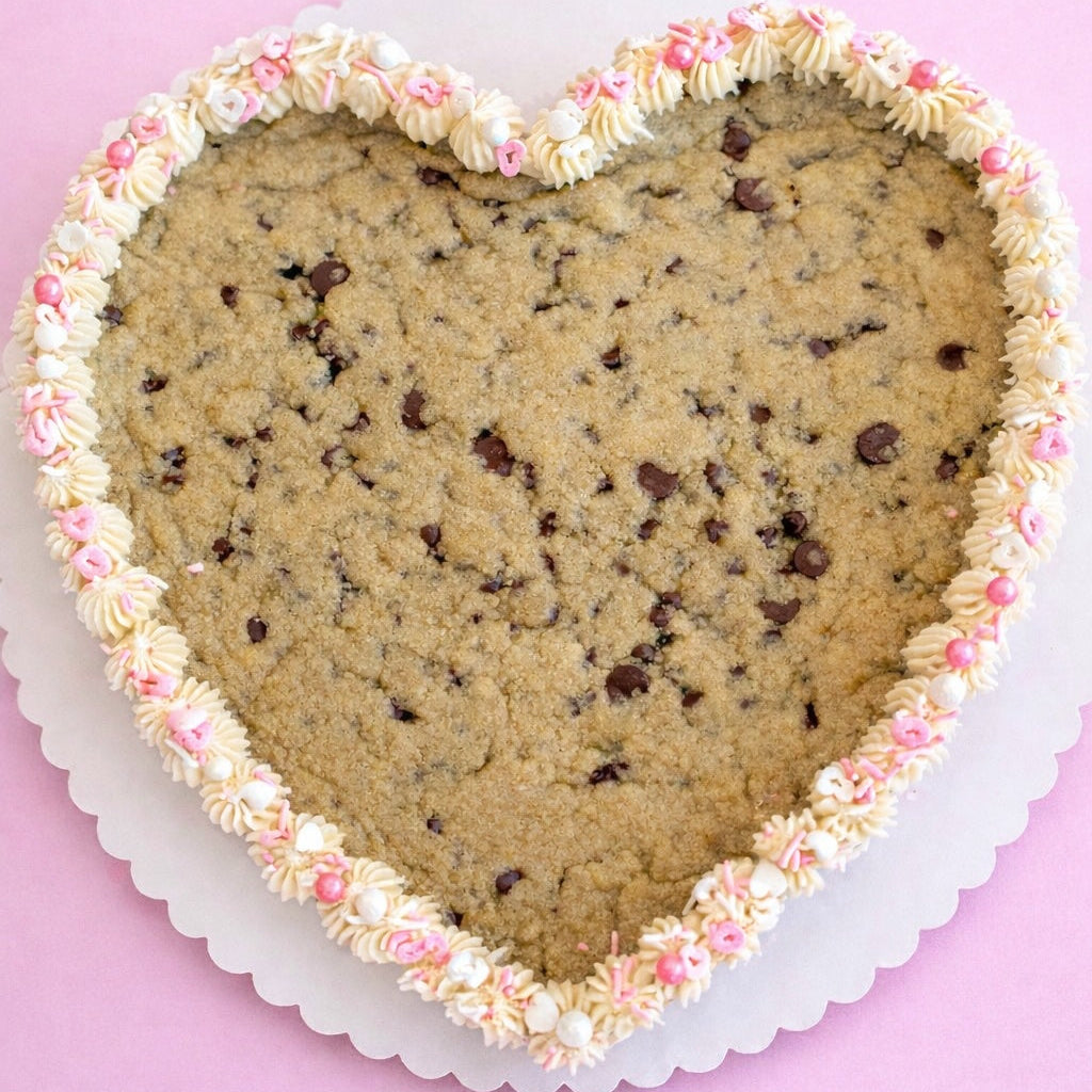 Valentine Cookie Cake